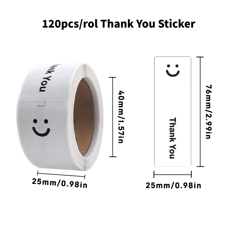KAYSION 120 uds/rollo de etiqu - Sticker Label Roll reseña y precio
